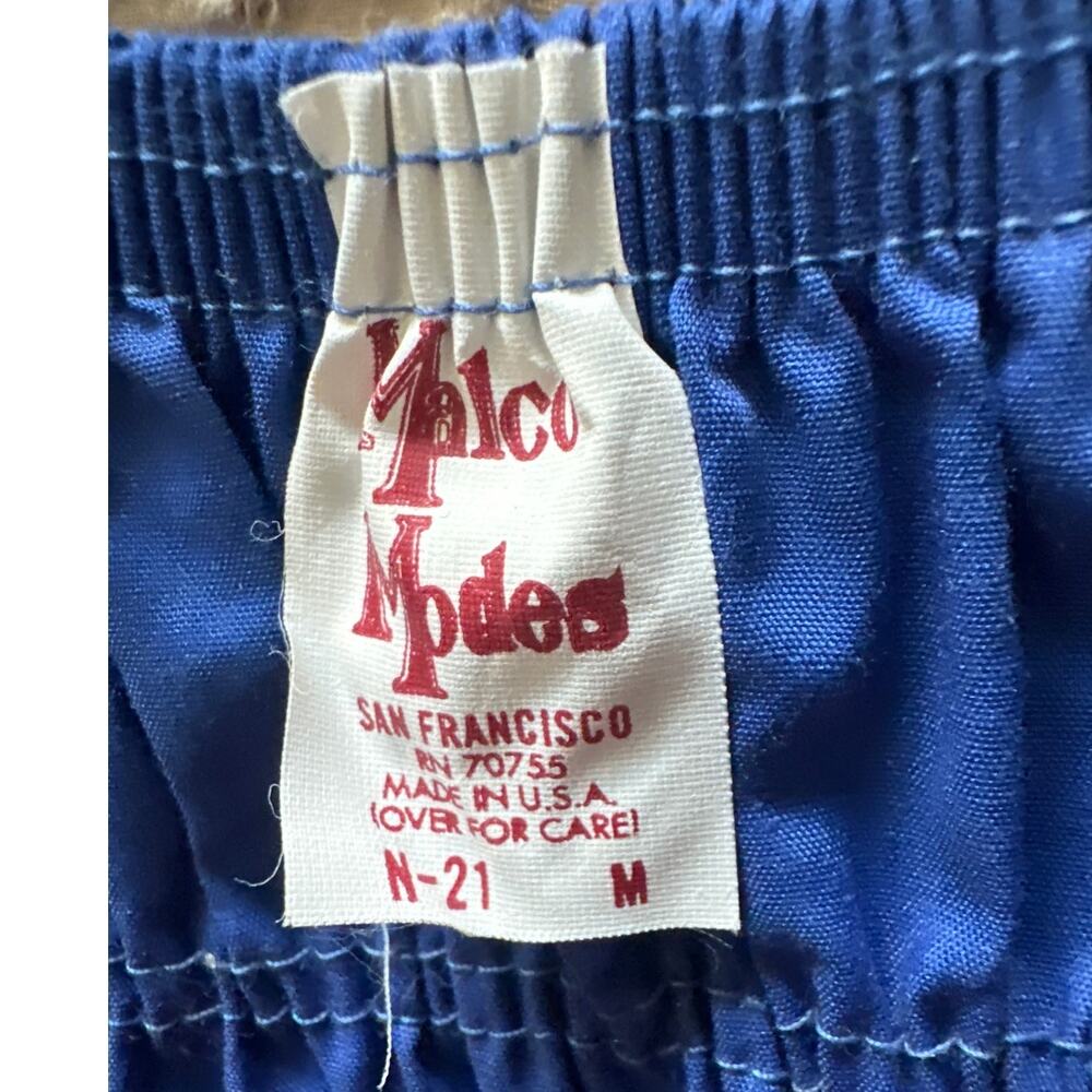 Vintage Malco Modes Royal Blue Square Dance Pettipants Bloomer Shorts Medium - Picture 3 of 6